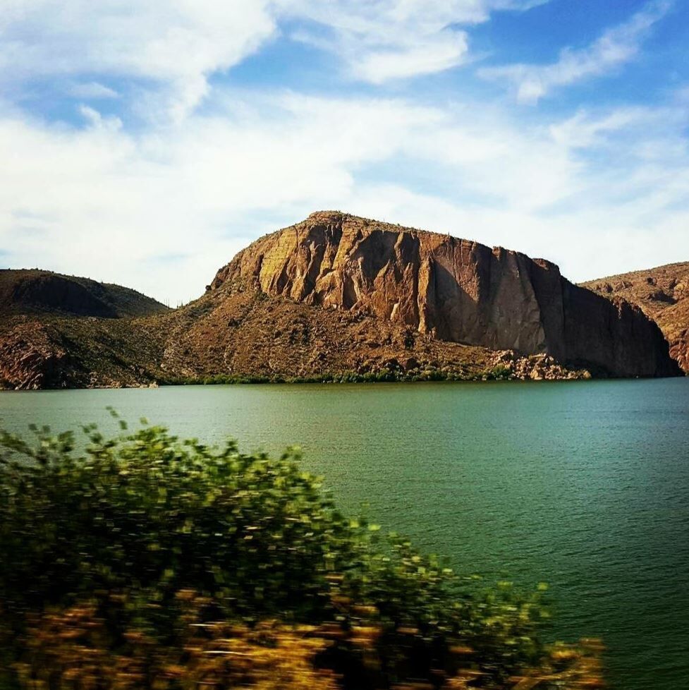 The Superstition Mountains